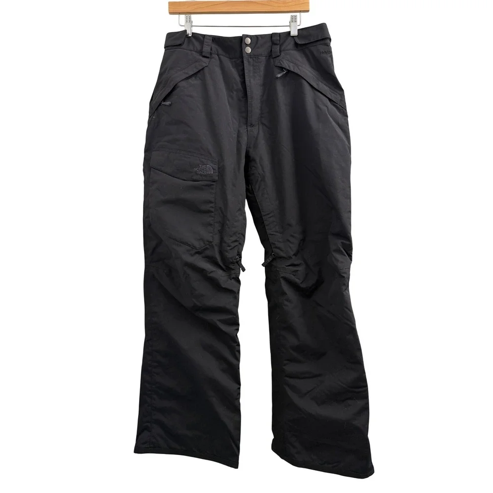 The North Face Mens HyVent Insulated‎ Ski Snowboard Pants Black Large CPM2 F15
